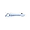 BMW X5 4pcs Front LH+RH Chrome Outer Door Handle and Carrier (2000–2007)