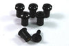 BMW S1000R 6x Black Wind Screen Bolts Rubber Well Nuts (2015–2018)