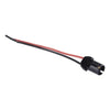 Car 4 x 12V Light Bulb Socket Harness Pigtail Plug Connector Adapter