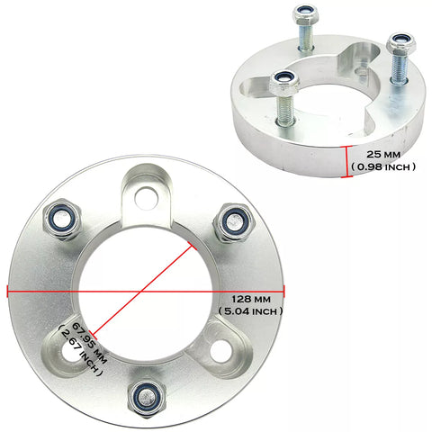 Nissan Navara MNT D40 25MM Front Coil Shock Spacers (2005-2021)