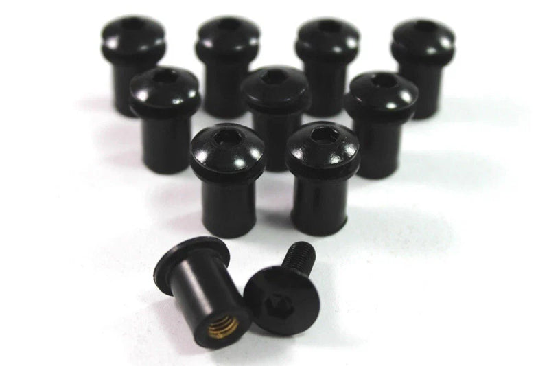 Ducati 749 999 Complet Acier Inoxydable Tête de fourche Boulons (2003–2006)