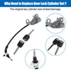 Honda Fit Car Door Lock Cylinder Set with Keys (2009-2013)