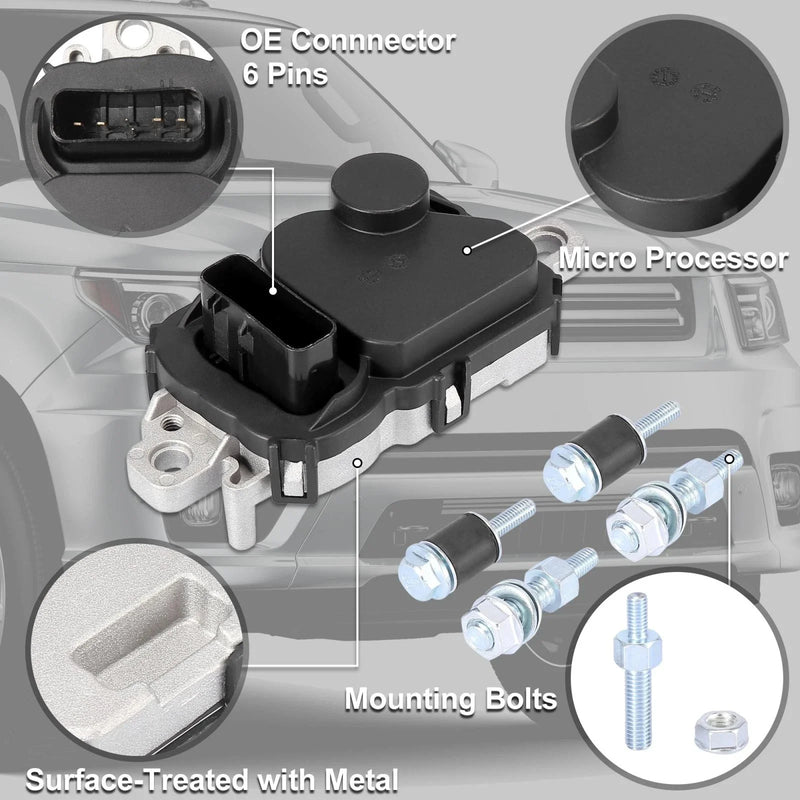 Ford Lincoln Fuel Pump Driver Module Set with Mounting Bolts (2000-2006)