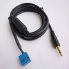 BMW E46 323i AUX 3.5mm Male Input Cable Adapter Receiver Cord (1998-2006)