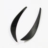 Audi R8 Real Carbon Fiber Front Bumper Side Canards Spoiler Trim fit