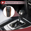 Honda Inspire 2023 Brown Faux Leather Gear Shift Knob Cover