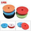 6 Inch Car Flat Sponge Polishing Buffing Pad Waxing Polisher Wheel Tool Kit