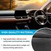 Toyota Kluger XU75R Grande "With HUD" Black Dash Mat (2021-2022)
