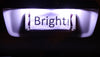 Nissan D22 Navara Bright Purple LED Interior Light Kit + LED No Plate Light