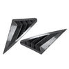 Audi A3 S3 RS3 Sedan Carbon Rear Window Louver Cover Trim (2014-2020)