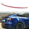 Tesla Model Y (2020-2023) Red Multi-Coat Rear Boot Spoiler