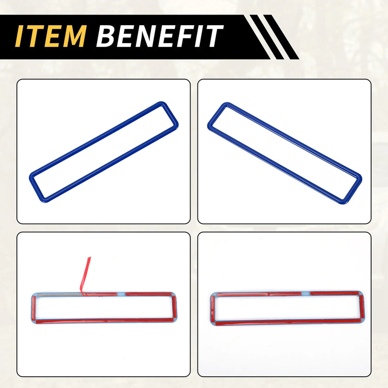 Jeep Wrangler JK (2011-2017) Blue Emergency Light Switch Panel Trim