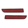 Mitsubishi Lancer LED Tail Brake Turn Light Rear Bumper Reflector (2008-2017)