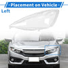 Honda Fit Car Front Left Headlight Lens Cover (2009-2010)