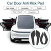 Ford EcoSport (2018) - Black Set Car Door Anti Kick Pad Sticker Protector
