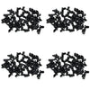 GM AMC Chrysler 100x Tailgate Latch Rod Retainer Clips Left Side