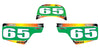 Yamaha PW 50 Pee Wee 50 Custom Number Plate Graphics