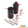 Suzuki GSXR 1000 Delrin Frame Sliders (2007-2008)