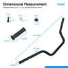 Honda ATC200X / ATC250R / ATC350X Heavy Duty Handlebar w/ Grips (1981–1987)