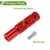Honda Grom MSX125 2013-2020 Aluminum Alloy Red Motorcycle Foot Pegs