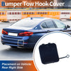 BMW 530i 540i Tanzanite Blue Rear Tow Hook Cover