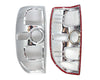 Mazda BT50 Chrome Tail Light Covers (2007-2011)