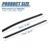 Toyota Tacoma 4pcs Window Weatherstrip Door Seal Belt (2005–2015)