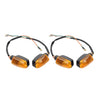 Suzuki GSF600 GSF650 GSF1200 Yellow Indicator Flasher Blinkers (1995-2006)