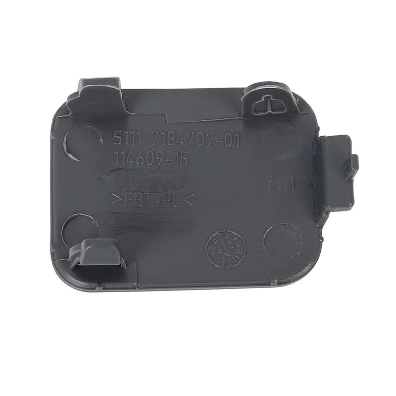 BMW E60 1 Pc Front Bumper Tow Hook Cover Black (2008 - 2010)