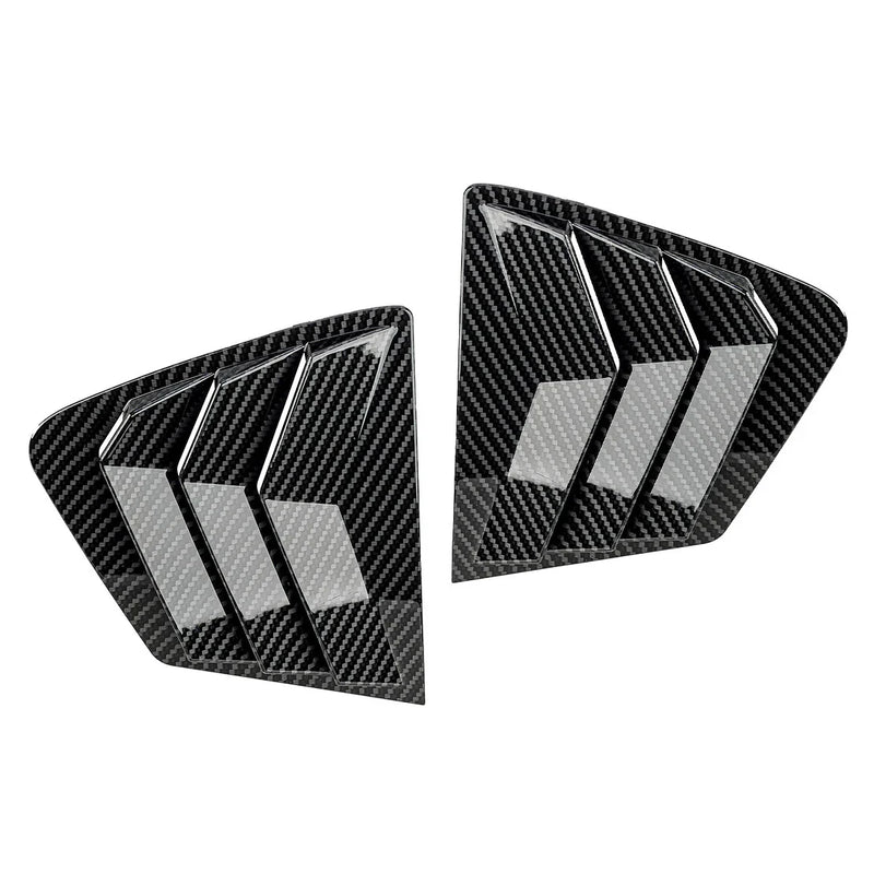 Honda Civic Carbon Fiber Rear Side Window Louvers (2012-2015)