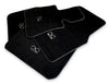 Rolls Royce Ghost 2010-2019 Black Badge with Fluorescent Logo Floor Mats