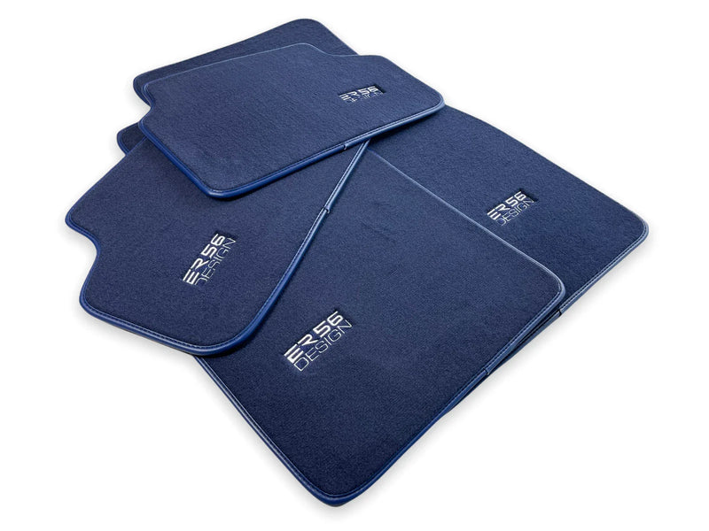 BMW M Vehicles ER56 Design Dark Blue LHD Floor Mats (1990-2022)