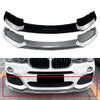 BMW X3 F25, X4 F26 M Sport Front Bumper Lip Spoiler (2014-2018)