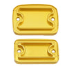Ducati Scrambler 800, 1100 Brake Clutch Fluid Reservoir Cover - Gold (2015-2023)