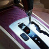 50x12 Car Purple Carbon Fiber Vinyl Wrap Sticker Interior Panel