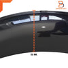 Nissan Navara Ute 6" Glossy Black Fender Flares (2021-2023)