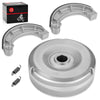Honda Foreman 450 TRX450FE / FM / S / ES Rear Brake Drum Hub & Shoes (1998–2004)
