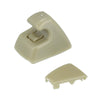 Chevy GMC Beige Car Plastic Visor Hook Clip Bracket Retainer