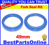 Suzuki Honda Kawasaki Kove Moto Fork Seal Kit 49mm