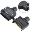 Boats and Trailers Heavy Duty 7-Pin Flat Trailer Adapter Connector