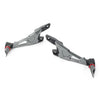 BMW S1000RR (2010-2018) Gray CNC Rear Passenger Footrest Pegs
