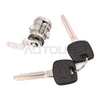 Toyota Tundra 2 x Tailgate Back Door Lock Cylinder & Key (2000–2006)