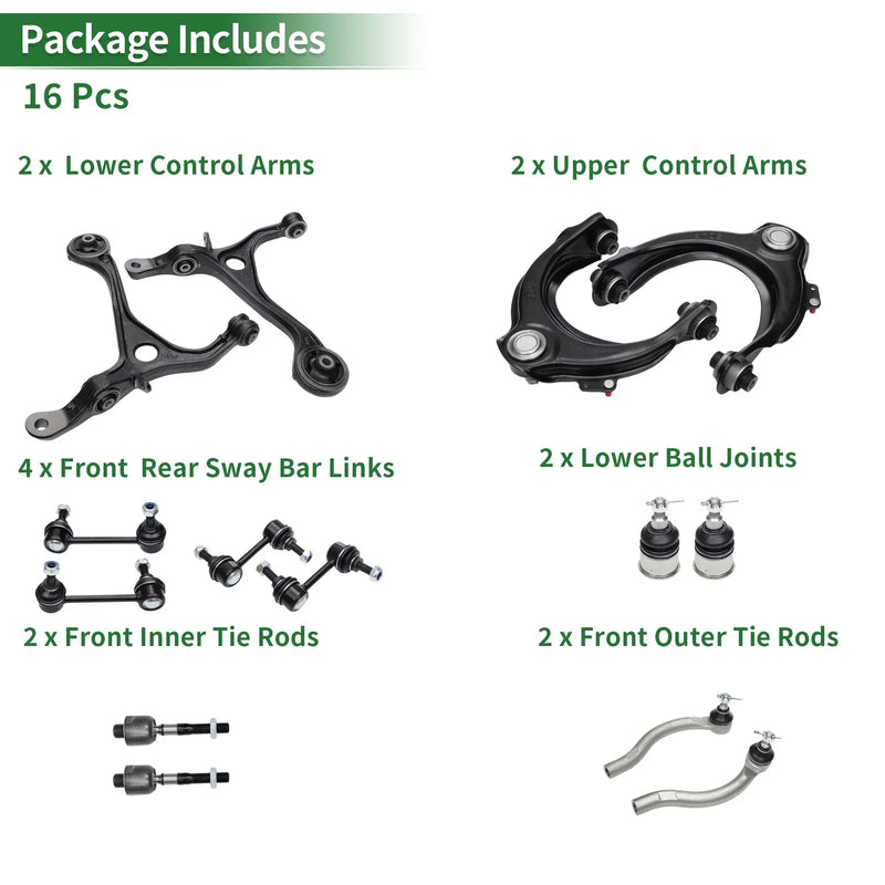 Honda Accord 14pcs Front Suspension Kit