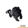 Harley Davidson Softail, Street Glide Black Handlebar Phone Carrier Set