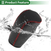 Volvo S80 (2007-2012) Black Red Faux Leather Car Gear Shift Knob Cover 1 Pc