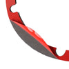Nissan 350Z Red Carbon Fiber Rear Audio Speaker Ring Covers (2003-2009)