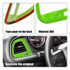 Dodge Challenger Green 4x Center Console Air Condition Outlet Vent Trim