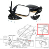 Toyota Hilux 5th Gen LN85 LN106 Surf 4Runner MightyX 1988-1998 Door Mirror