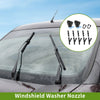 Dodge Windshield Washer Nozzle Kit w/ Hose Connector (2011-2019)
