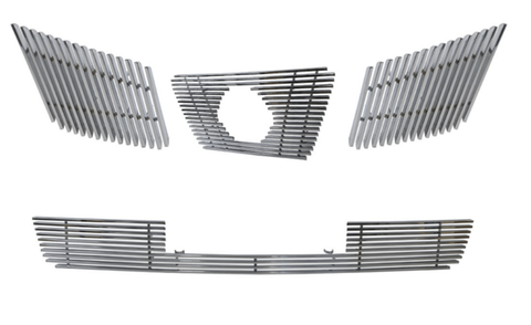 Billet Grille 4PCS SET FOR Nissan Navara D40 2005-2010